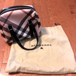 Burberry Mini Bowling Bag Handbag